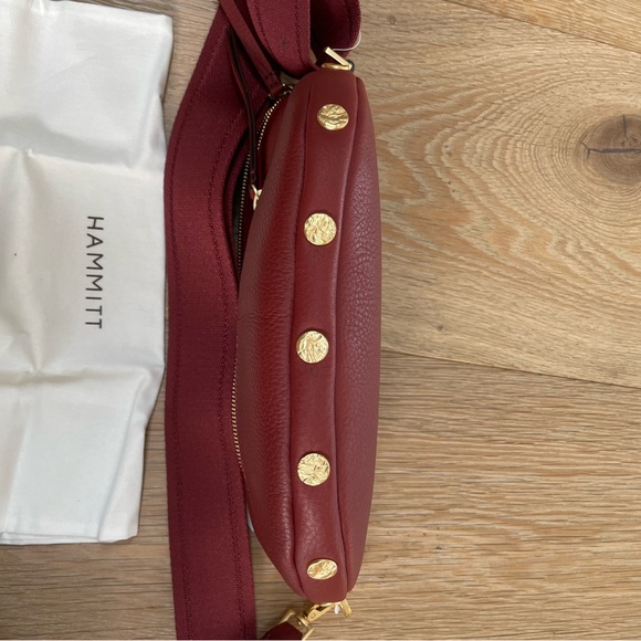 NWT $295 Hammitt Charles Leather Crossbody Belt Bag - Picture 9 of 11